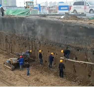石家庄井陉矿区土钉墙支护